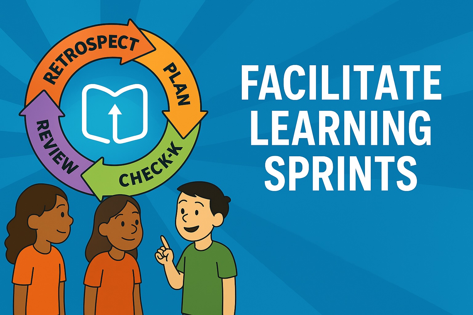 Illustration of a student using a Learning Canvas to move sticky notes between To Do, Doing, and Done columns, with the message ‘Make Learning Visible – Help students take ownership of learning