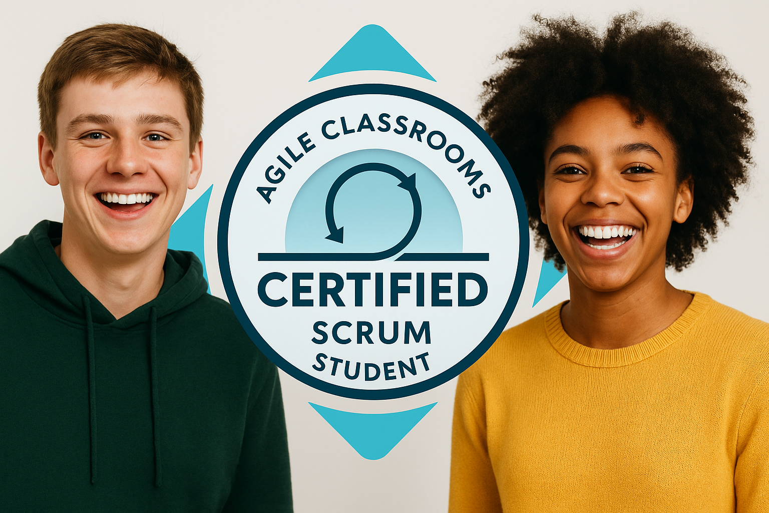 Certified Scrum Student badge from Agile Classrooms